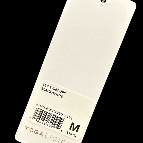 Yogalicious 2 Pack Seamless Carrie Tank Padded Racerback Tank Tops - Picture 11 of 11